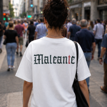 Camiseta maleante
